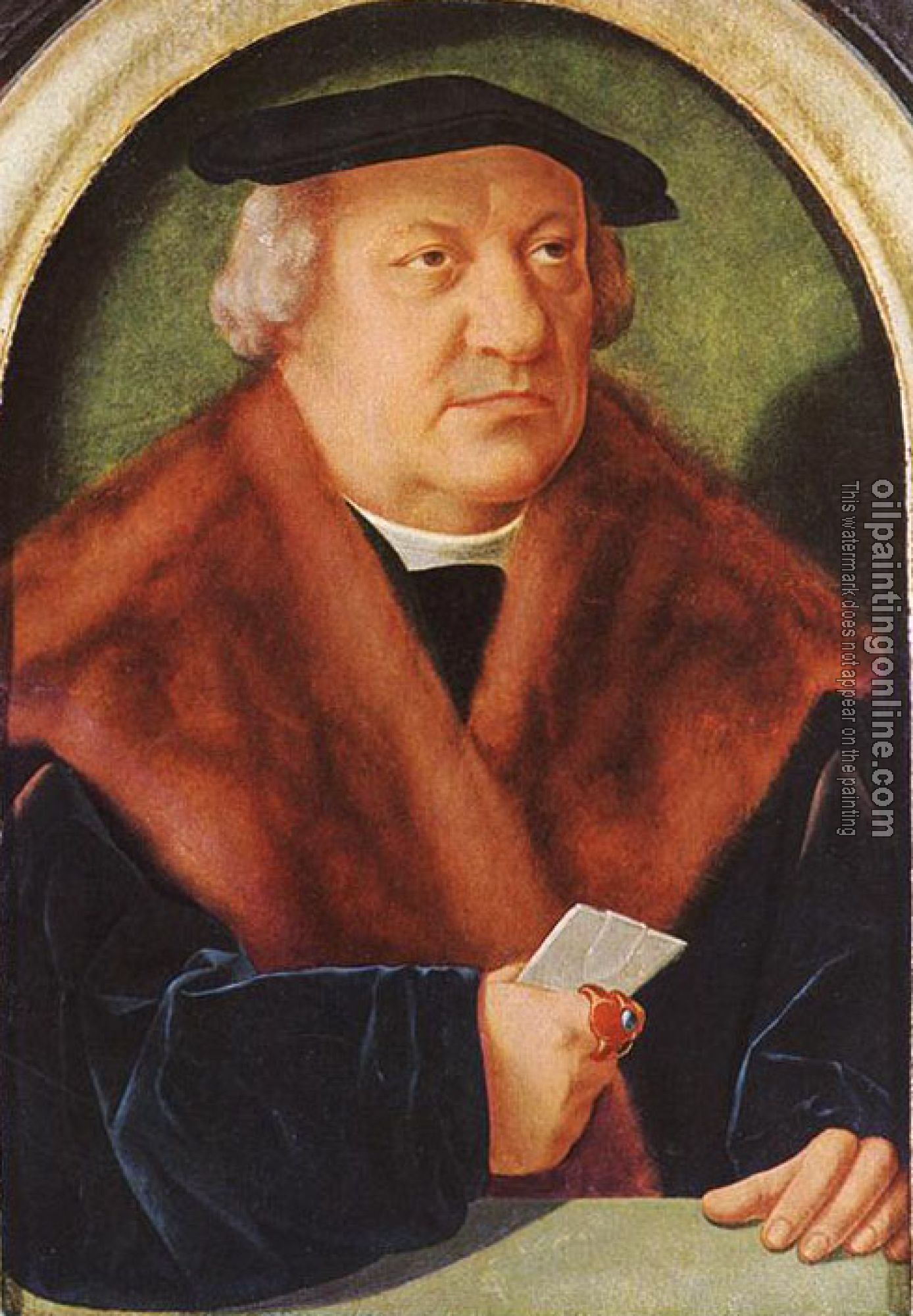 Bruyn, Barthel - Portrait of Scholar Petrus von Clapis